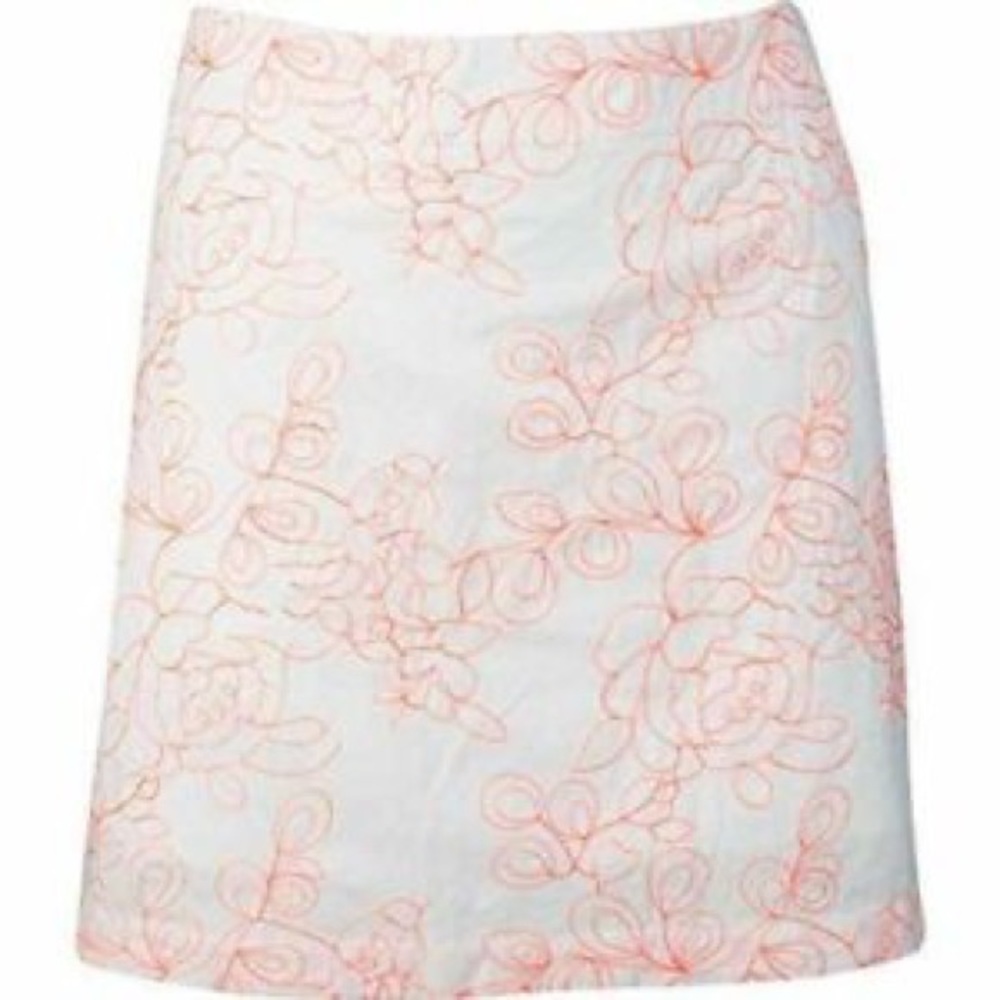 Islamorada floral embroidered skort